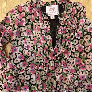 GIRLS FLORAL BANJANAN DRESS SIZE 2